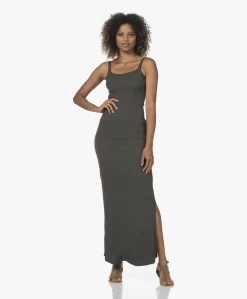 Japantky Ryoko Modal Rib Jersey Maxi Rok - Groen -Kleding Series Winkel 220622 ddad308a 80eb 443b 8b3f 2c52ad9fd872 scaled