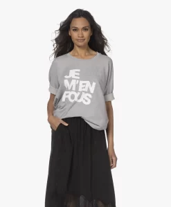 Zadig & Voltaire Portland Print T-Shirt - Grijs Mêlee -Kleding Series Winkel 220630 13c296f7 55b9 4e71 b917 d3d200667ef4 scaled