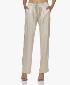 Resort Finest Satijnen Pull-On Broek - Champagne