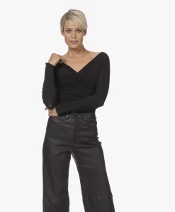 Wolford The Gathered Cache-Coeur Crêpe Jersey Body - Zwart -Kleding Series Winkel 220712 87ae71fb 3cd7 4d0e 8af6 590462240b7a scaled