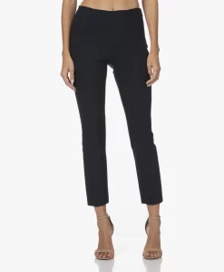 Vince Stitch Front Seam Slim-Fit Stretch Broek - Coast Blue