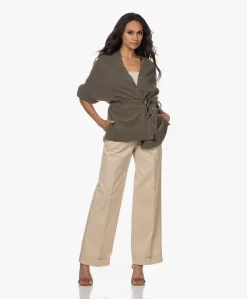 Extreme Cashmere N°242 Cord Cashmere Gebreide Ceintuur - Laurier -Kleding Series Winkel 220727 70b9f58c 1ce6 4134 b768 965e76f61d12 scaled