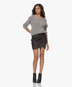 Zadig & Voltaire Julipe Crinkle Leren Minirok - Zwart -Kleding Series Winkel 220802 321413c1 e9e4 46ab aa2f d370e3e9620f scaled