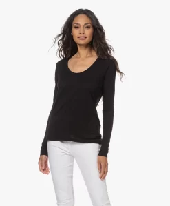 American Vintage Jacksonville Slub Longsleeve - Zwart 23 American Vintage Jacksonville Slub Longsleeve - Zwart -Kleding Series Winkel 220804 7839420a 6eae 4fc8 9cad d00cae8f58a0 scaled