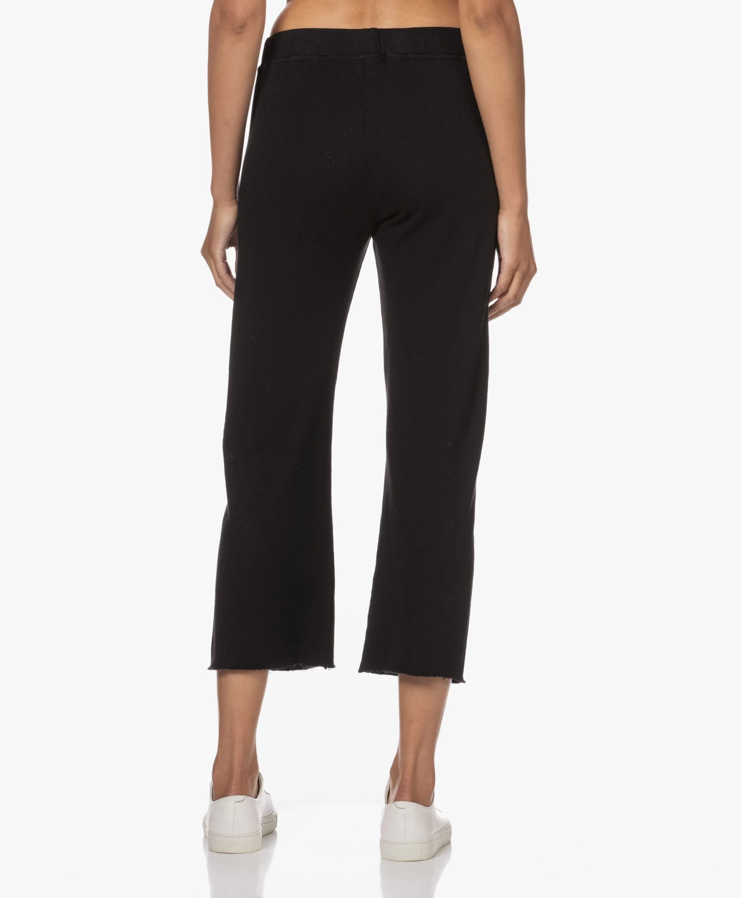 James Perse Vin Cutoff French Terry Sweatpants - Zwart 4 James Perse Vin Cutoff French Terry Sweatpants - Zwart - Afbeelding 4