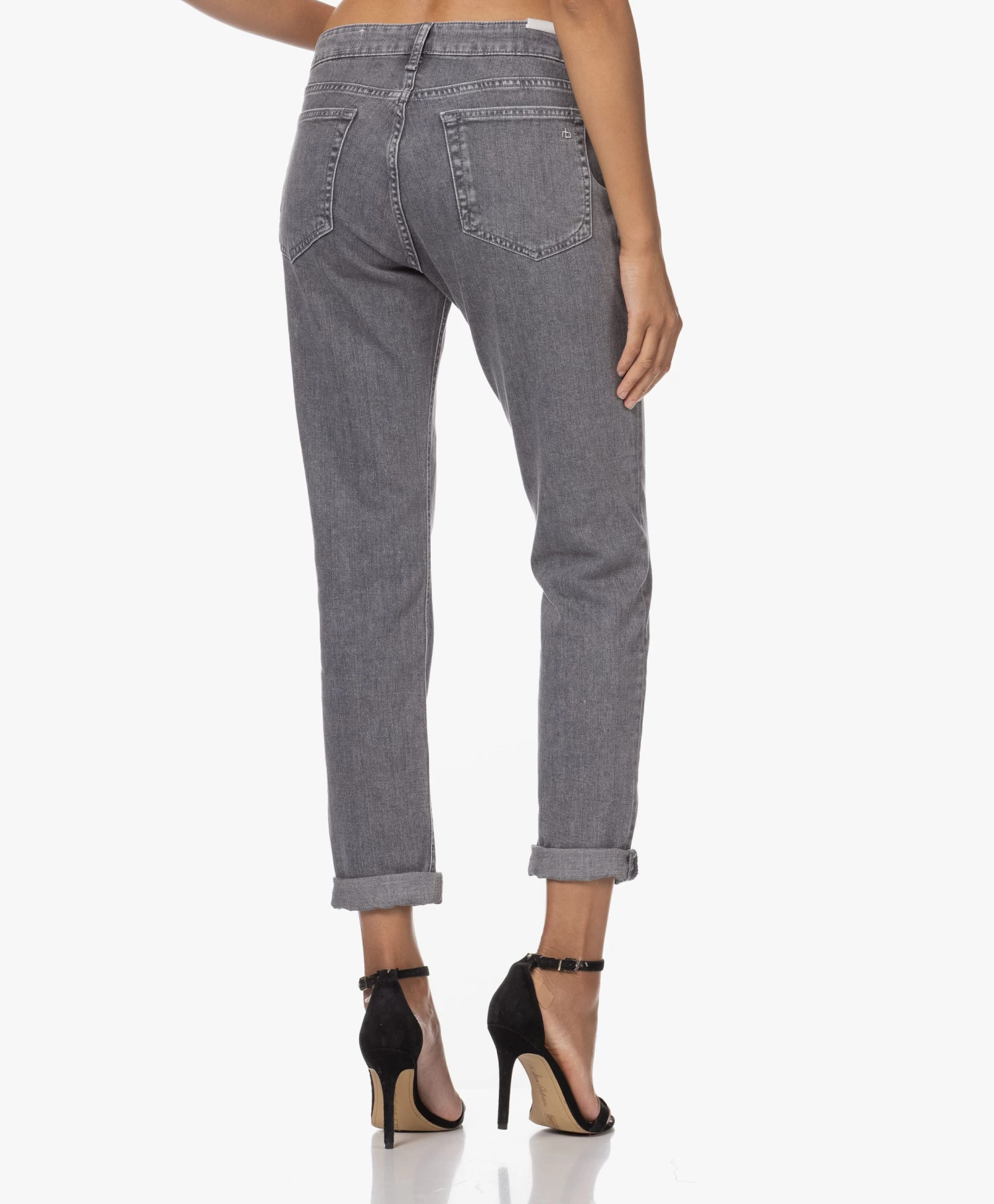 Rag & Bone Dre Low-Rise Slim Boyfriend Jeans - Colby 4 Rag & Bone Dre Low-Rise Slim Boyfriend Jeans - Colby - Afbeelding 4