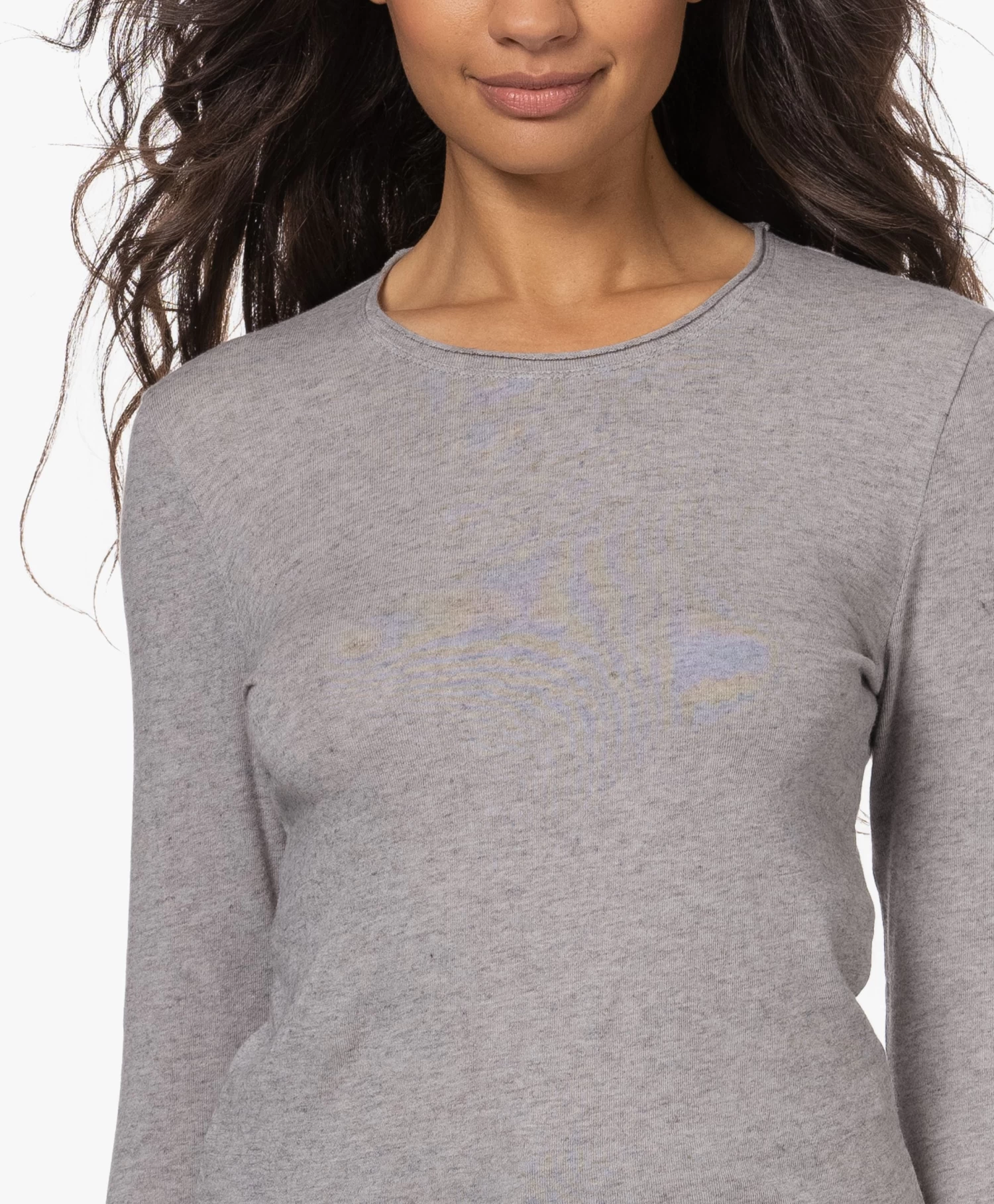 Belluna Forever Katoen-Cashmere Longsleeve - Ash 7 Belluna Forever Katoen-Cashmere Longsleeve - Ash - Afbeelding 7