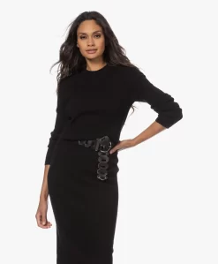 Iro Cronos Leren Riem - Zwart -Kleding Series Winkel 220825 4c829425 a594 400d 9ee3 bb8b1c6c9f8a scaled