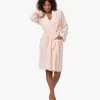 Hanro Robe Selection Fleece Pluche Badjas - Tender Rose