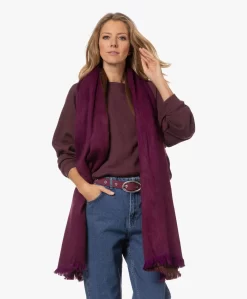 Alpaca Loca Handgemaakte Alpaca Two-Tone Sjaal - Violet/Chocolate Brown -Kleding Series Winkel 220906 082595fb ec5b 49d4 b94e c4ff07c8a637 scaled
