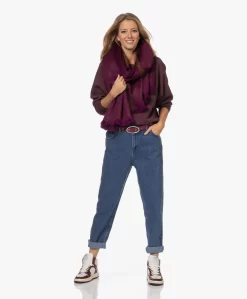 Alpaca Loca Handgemaakte Alpaca Two-Tone Sjaal - Violet/Chocolate Brown -Kleding Series Winkel 220906 d494216e 8ed7 4940 a5b6 724318a94a64 scaled