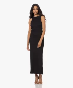 James Perse Cut Away Ribgebreide Coljurk - Zwart -Kleding Series Winkel 220908 03145780 2a3d 4336 8b0f 178d85fec576 scaled