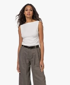 Wolford Aurora Cradle-To-Cradle Boothals Top - Wit -Kleding Series Winkel 220929 599d22fa f73b 4901 80df bbfa501fa636