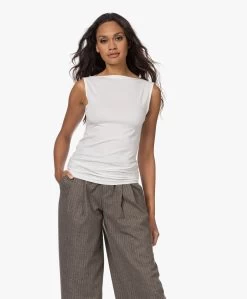 Wolford Aurora Cradle-To-Cradle Boothals Top - Wit -Kleding Series Winkel 220929 dac81ce7 1a5a 4e2b 8106 327a9b899320