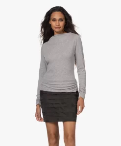 Michael Stars Nichole Longsleeve Met Aangerimpelde Details - Grijs Mêlee -Kleding Series Winkel 220930 f02b0492 306d 4c8a ad3e b091b7a143e5 scaled