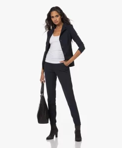 Japantky Yuuka Getailleerde Travel Jersey Blazer - Zwartblauw -Kleding Series Winkel 221003 91510bec 4041 4d88 83d9 ea9c07d79acd scaled