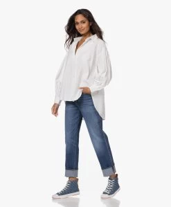 By-Bar Sarah Katoenen Poplin Blouse - Wit -Kleding Series Winkel 221004 2ec6f15d 946b 44d9 ab6e 184b9fc7888a