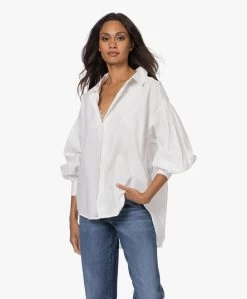 By-Bar Sarah Katoenen Poplin Blouse - Wit -Kleding Series Winkel 221004 f7ee508f e799 4ae4 9a80 8221e589cec6