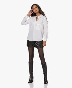 Closed Bio Katoenen Blouse - Wit -Kleding Series Winkel 221005 0f0530cc d4ed 483d b891 4e1e4afddff8