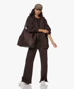 Âme Antwerp Cooper Sweatvest Met Capuchon - Donkerbruin -Kleding Series Winkel 221011 24a33153 2f84 4988 a31e df17aef47dec scaled