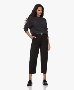 Iro Merkle Leren Riem Met Metalen Details - Zwart/Zilver -Kleding Series Winkel 221011 24b885fd 6a0f 4f01 92b9 54e1d1b045f8 scaled