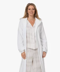 Hanro Robe Selection Enkellange Badjas Met Capuchon - Wit -Kleding Series Winkel 221012 1582cc68 0d3f 4079 8146 82731919bbbd scaled
