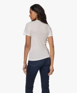 Resort Finest Katoen-Cashmere R-Hals T-Shirt - Ecru -Kleding Series Winkel 221013 aeb57f48 bbd9 466e a254 e6420a20f3d7 scaled