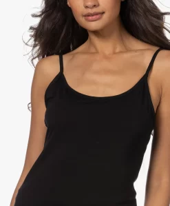Lasalle Lyocell Spaghetti Top - Zwart -Kleding Series Winkel 221020 7614419d 9ae9 4899 b7fe 617dc0e20189 scaled