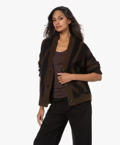 Repeat Mohair-Wolmix Jacquard Zebraprint Vest - Bruin/Zwart -Kleding Series Winkel 221020 c4550e2a 271f 4953 9eb1 dda867c3130e scaled