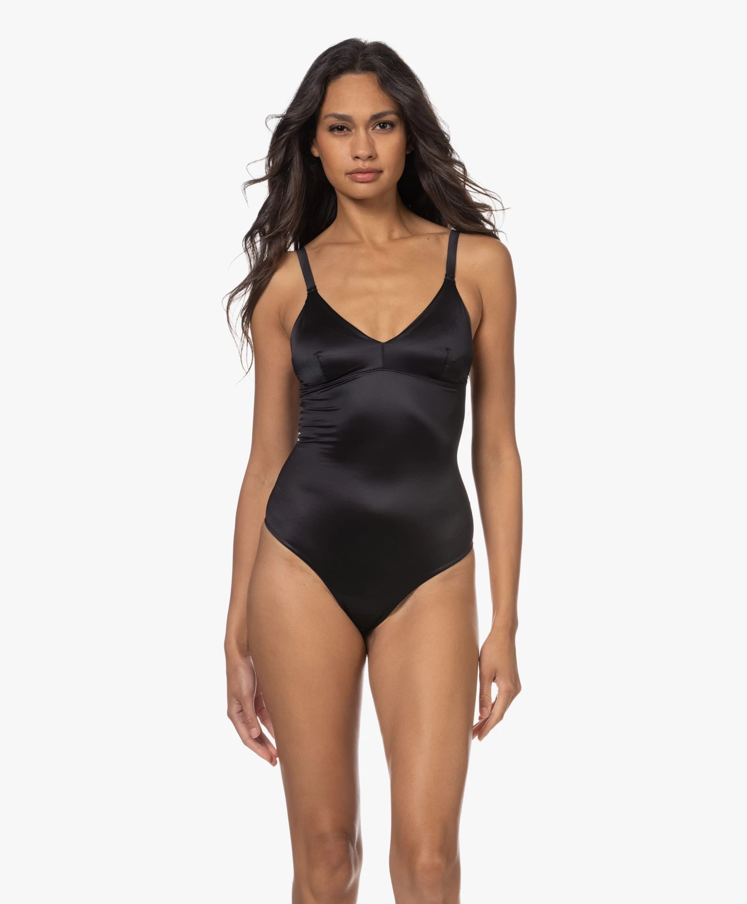 Spanx® Shaping Satin String Body - Zwart 8 Spanx® Shaping Satin String Body - Zwart - Afbeelding 8