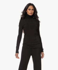 Woman By Earn Beau Viscose Crêpe Coltrui - Zwart -Kleding Series Winkel 221025 27a96833 4342 4664 9b47 de3ce6bf82d6 scaled