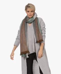 Alpaca Loca Handgemaakte Alpaca Gestreepte Sjaal - Bruin/Mint/Grijs -Kleding Series Winkel 221101 36adc337 c08c 42f3 99dc 4f947a41c353 scaled