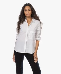 Closed Bio Katoenen Blouse - Wit
