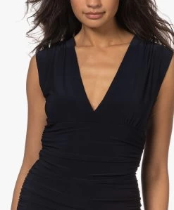 Norma Kamali Shirred Mouwloze Travel Jersey Jumpsuit - Midnight -Kleding Series Winkel 221107 11f22b4f 9a05 438f a080 54849b2ffc51