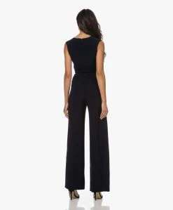 Norma Kamali Shirred Mouwloze Travel Jersey Jumpsuit - Midnight -Kleding Series Winkel 221107 f13824e0 35c1 4132 994b 5793e262d0c3