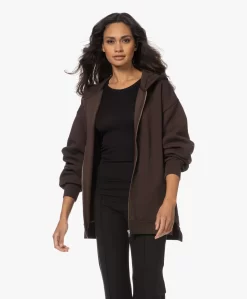 Âme Antwerp Cooper Sweatvest Met Capuchon - Donkerbruin -Kleding Series Winkel 221117 1071ba50 9c6c 47e9 8886 bcfead09ec06 scaled