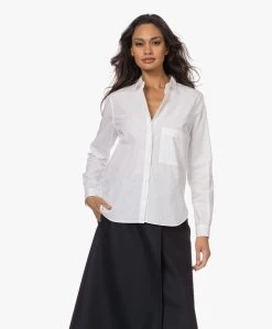 Closed Bio Katoenen Blouse - Wit -Kleding Series Winkel 221122 c508be7c 5a1c 4b89 b3d7 d61e5e8c835a