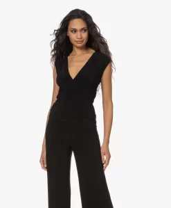 Norma Kamali Shirred Mouwloze Travel Jersey Jumpsuit - Zwart -Kleding Series Winkel 221130 24bee04f 6bd2 4abc 8250 8be5eb6a8aba scaled