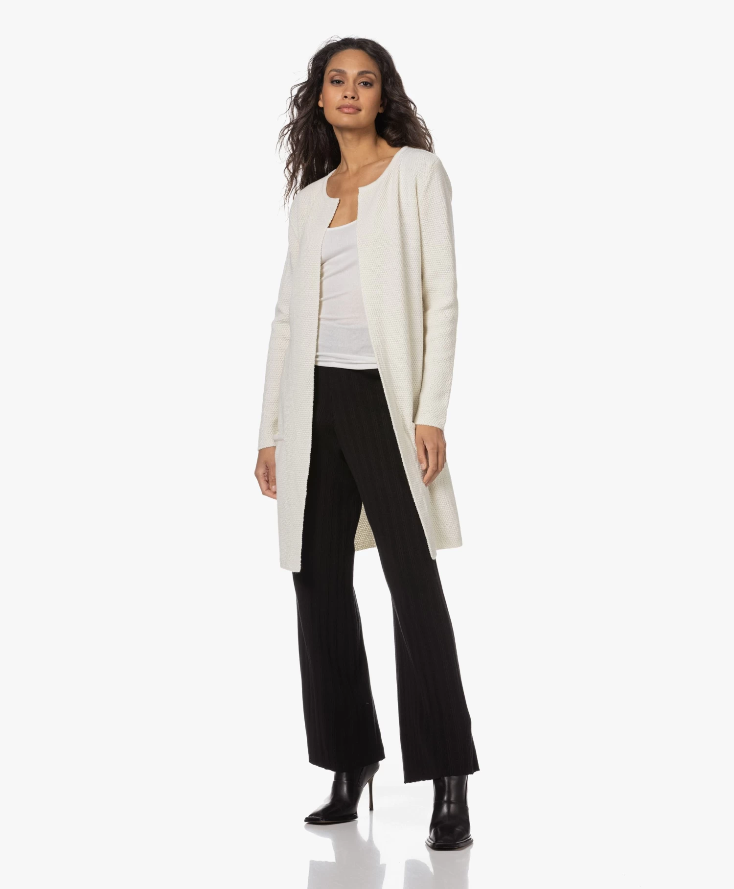 Alias Mae Abbie Leren Stilettohak Enkellaarzen - Zwart 6 Alias Mae Abbie Leren Stilettohak Enkellaarzen - Zwart - Afbeelding 6