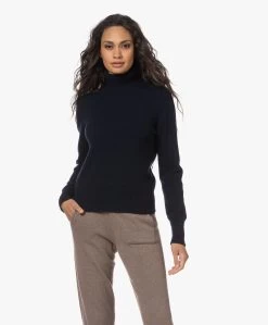 Resort Finest Fijngebreide Cashmere Coltrui - Navy -Kleding Series Winkel 221130 6912e3e9 27dc 4441 a28d 4f91cd60782f