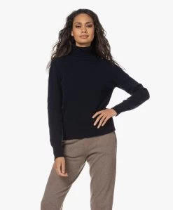 Resort Finest Fijngebreide Cashmere Coltrui - Navy -Kleding Series Winkel 221130 8ce62ef2 f19a 4c74 a73f 71e159297e70