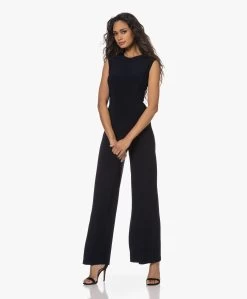 Norma Kamali Sleeveless Travel Jersey Jumpsuit - Donkerblauw -Kleding Series Winkel 221130 a6c374a3 acc8 4724 b662 a65abf958960