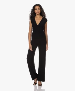 Norma Kamali Shirred Mouwloze Travel Jersey Jumpsuit - Zwart -Kleding Series Winkel 221130 b1b4e7d7 9599 4cf4 94da 2d4a875310fa scaled