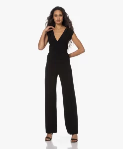 Norma Kamali Shirred Mouwloze Travel Jersey Jumpsuit - Zwart -Kleding Series Winkel 221130 c1abece0 e229 4e93 80a3 4c61b202a630 scaled