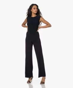 Norma Kamali Sleeveless Travel Jersey Jumpsuit - Donkerblauw -Kleding Series Winkel 221130 f107699f 74e1 42e0 90c8 245e4b8a3690