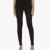 Wolford Rib Jersey Scheerwolmix Legging - Zwart