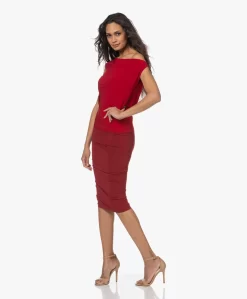 Norma Kamali Drop Shoulder Tech Jersey Top - Rood -Kleding Series Winkel 221205 c83f6cb7 511d 4149 bb39 2c42391d93f0 scaled