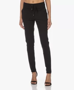 Japantky Yogi Travel Jersey Broek - Zwart