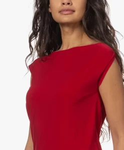 Norma Kamali Drop Shoulder Tech Jersey Top - Rood -Kleding Series Winkel 221206 5484fe92 4637 4dec a72b 0d48464b8659 scaled