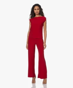 Norma Kamali Drop Shoulder Tech Jersey Top - Rood -Kleding Series Winkel 221206 a11b524f 8f04 4522 90ba 50c429818c22 scaled